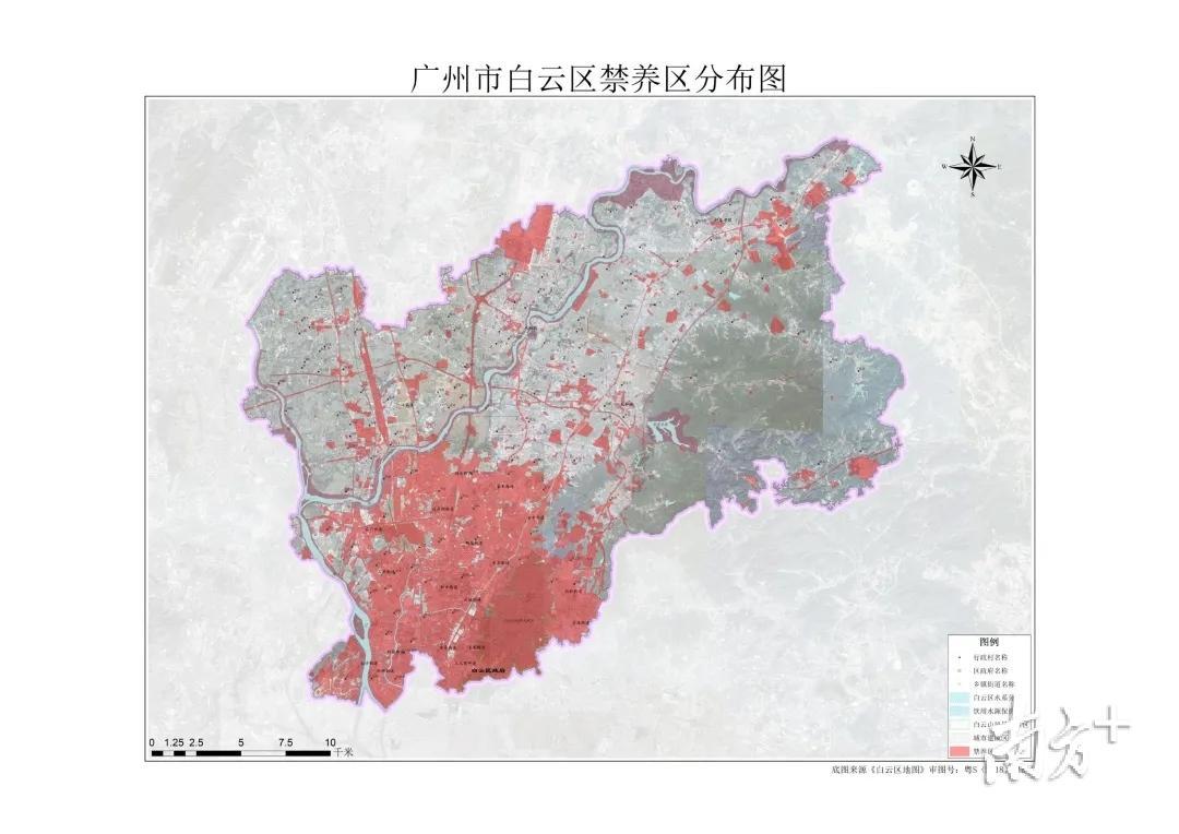 广东省白云区的地理概况与行政划分